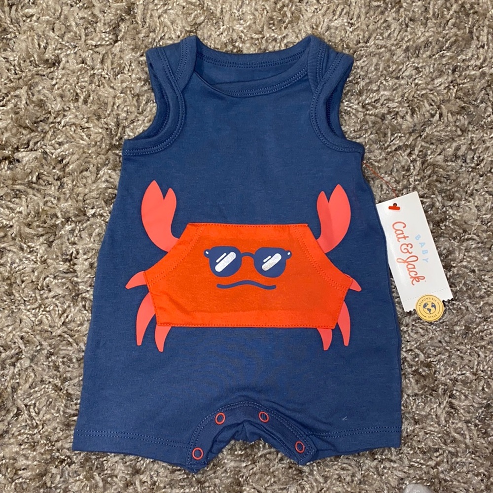 Newborn romper Cat & Jack new with tags